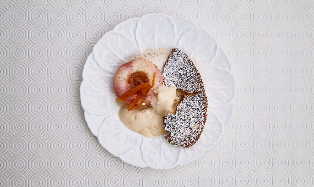 Plated dessert